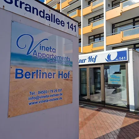 Apartment Berliner Hof App. 108 - Strandallee 141 -